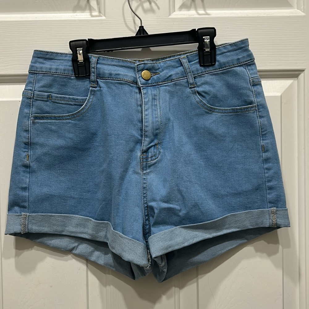 High Waisted Jean Shorts